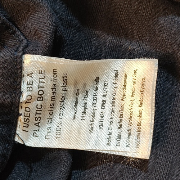 **5/$25** Cotton on Men's Navy Blue Shacket - Picture 4 of 5